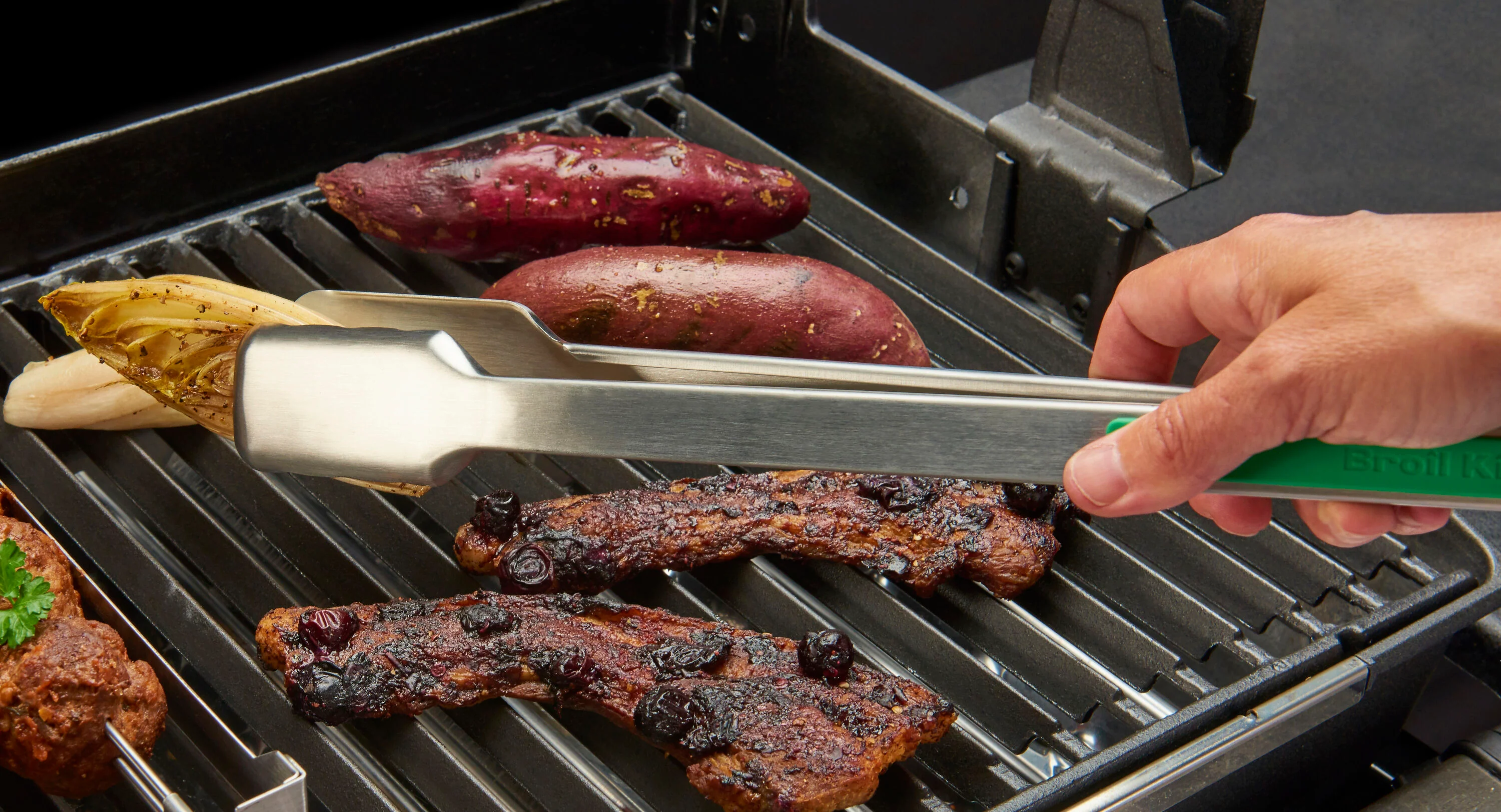 3 Pack Grilling Tongs - Image 3