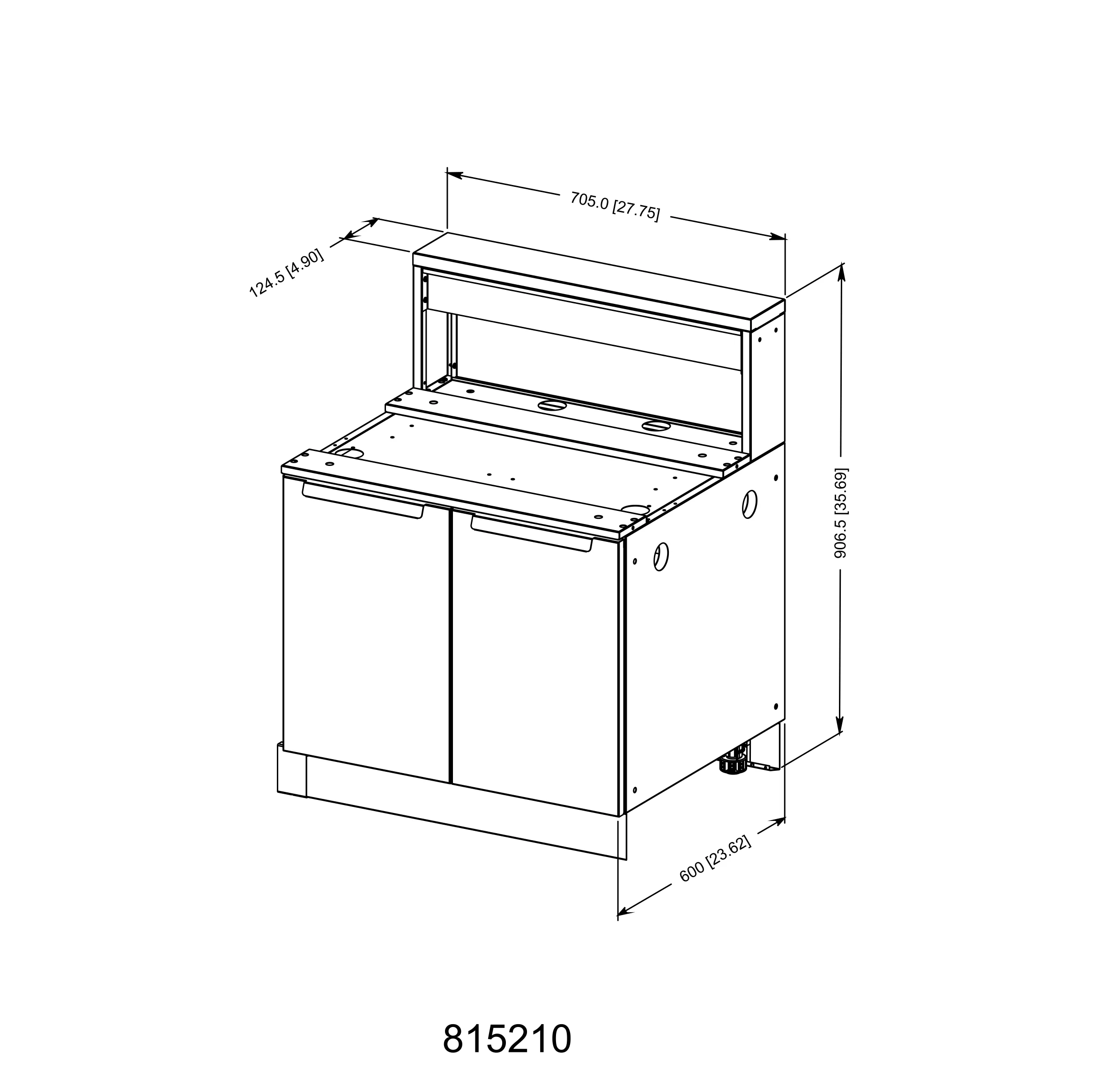 Baron Cabinet - 4 Burner - Image 2