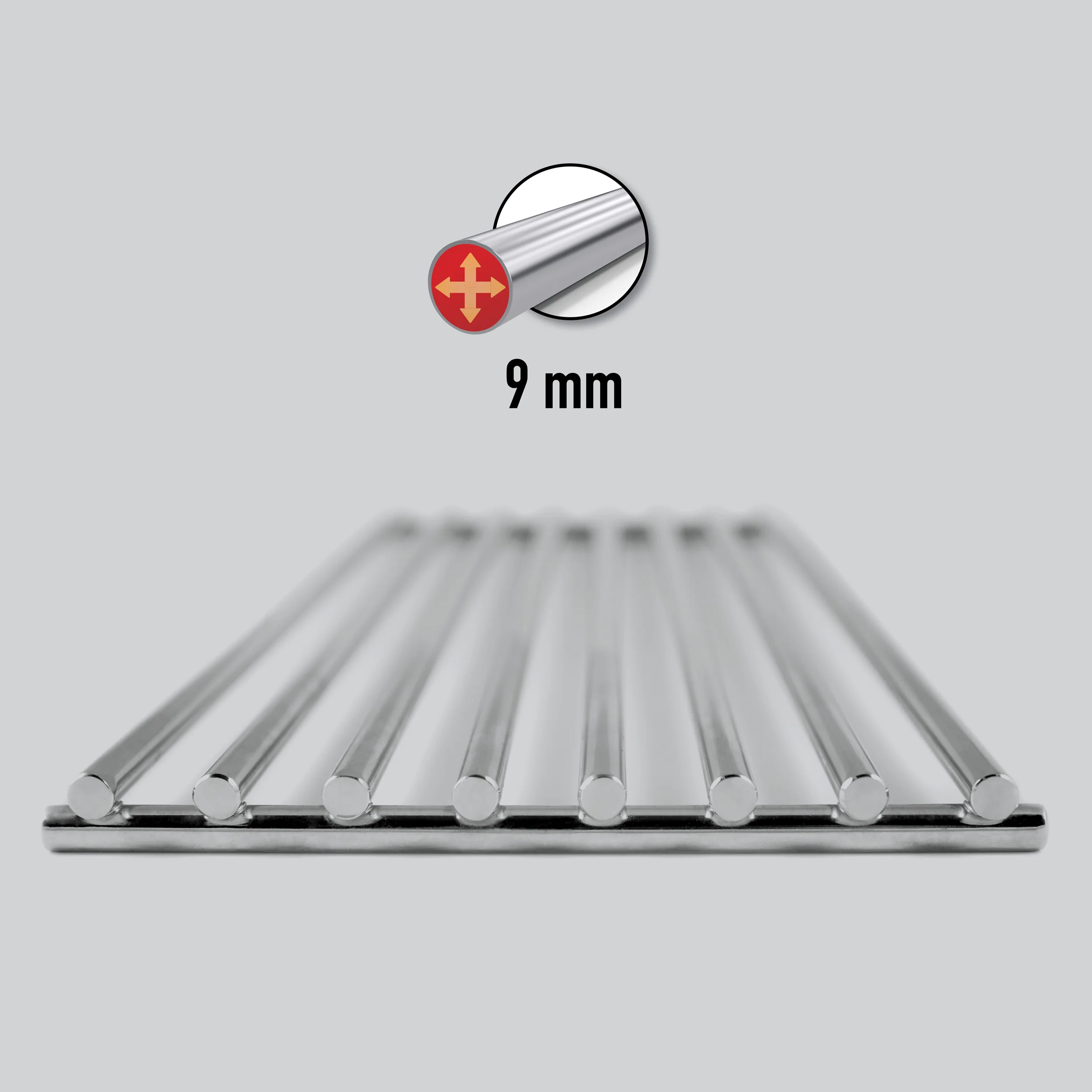 Baron / Crown / Rebel / Patriot Steel Cooking Grid - Image 3