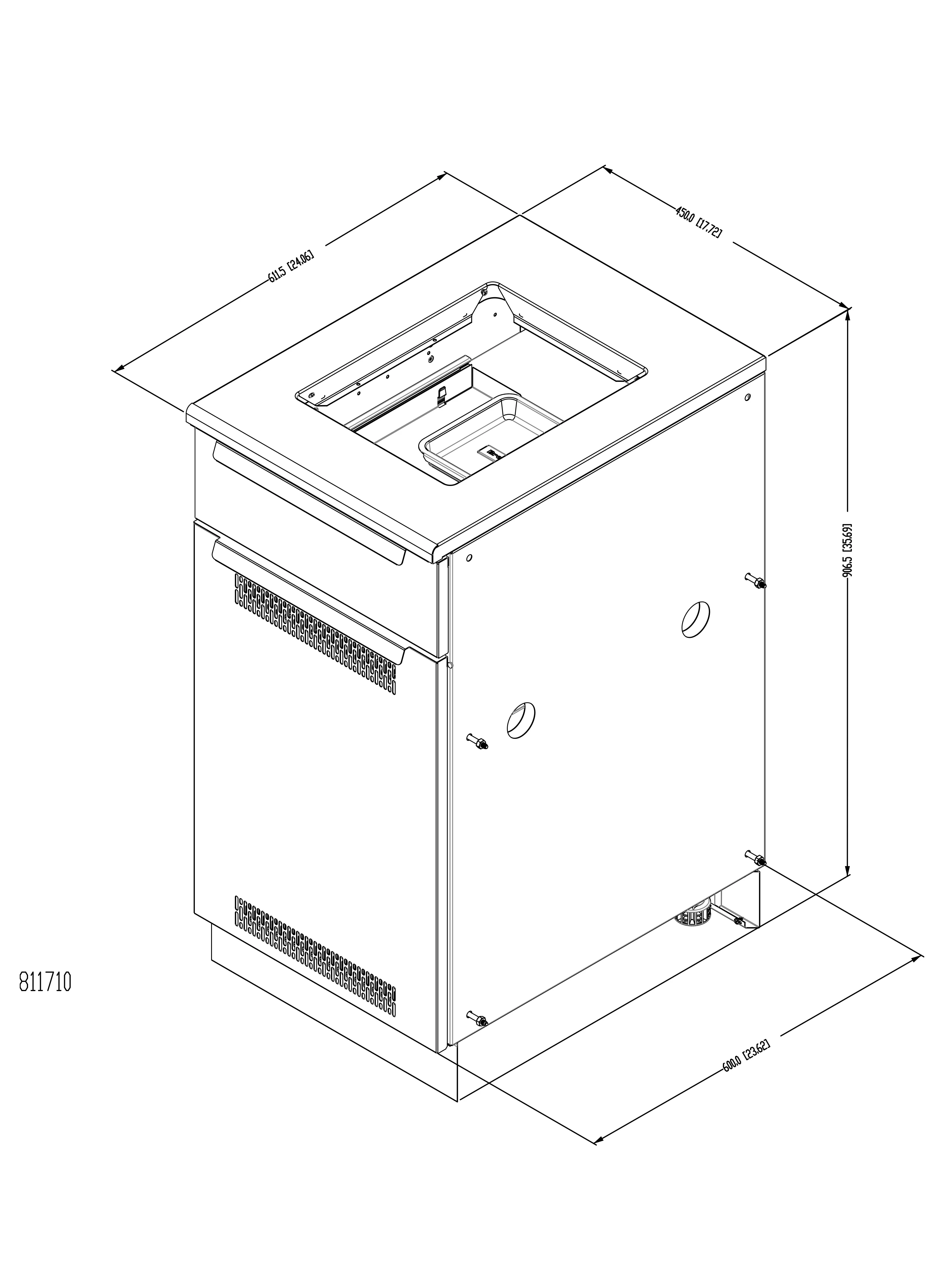 Baron Tank / Side Burner Cabinet - Image 2