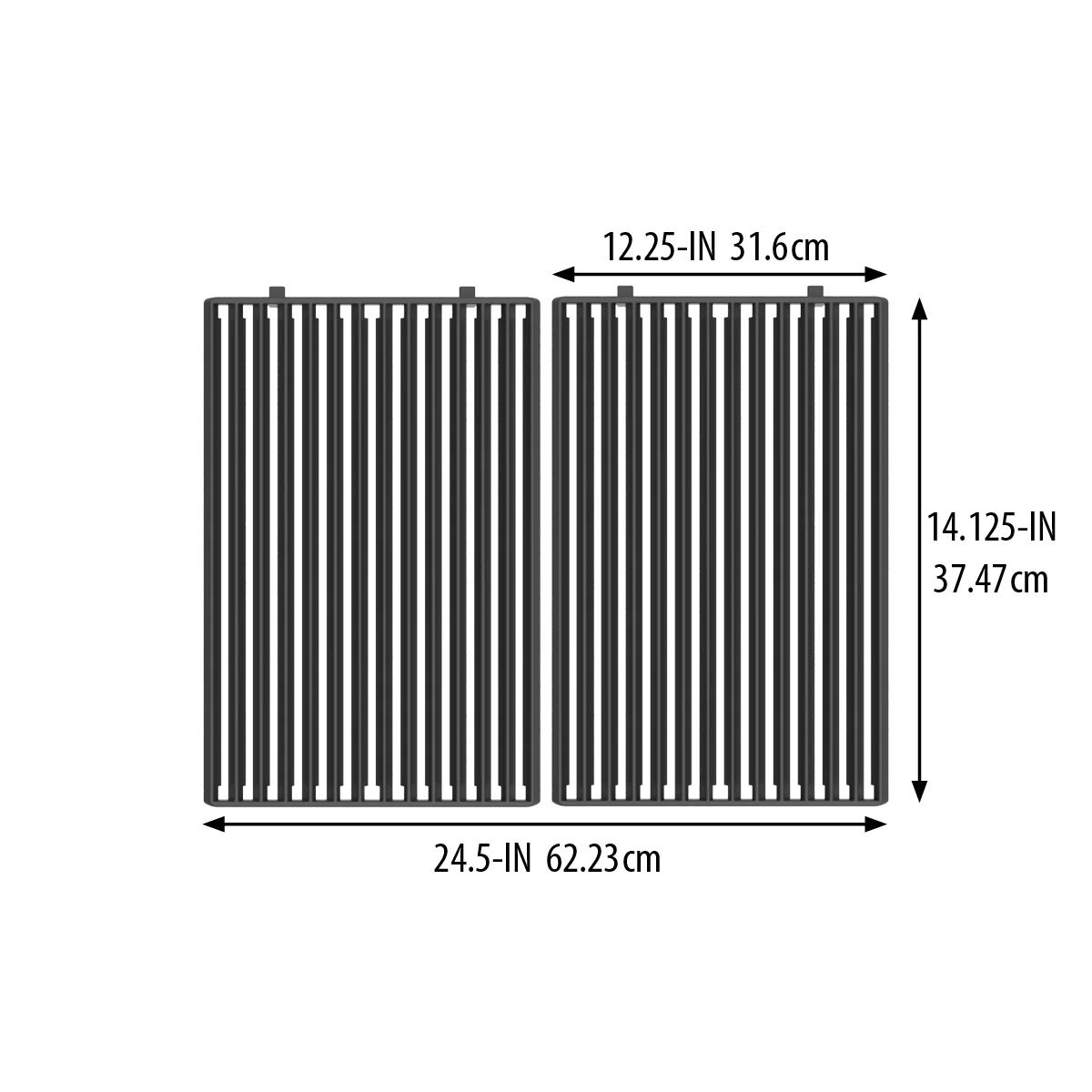 Regal XL (Pre 2009) Cast Iron Cooking Grids - Image 3