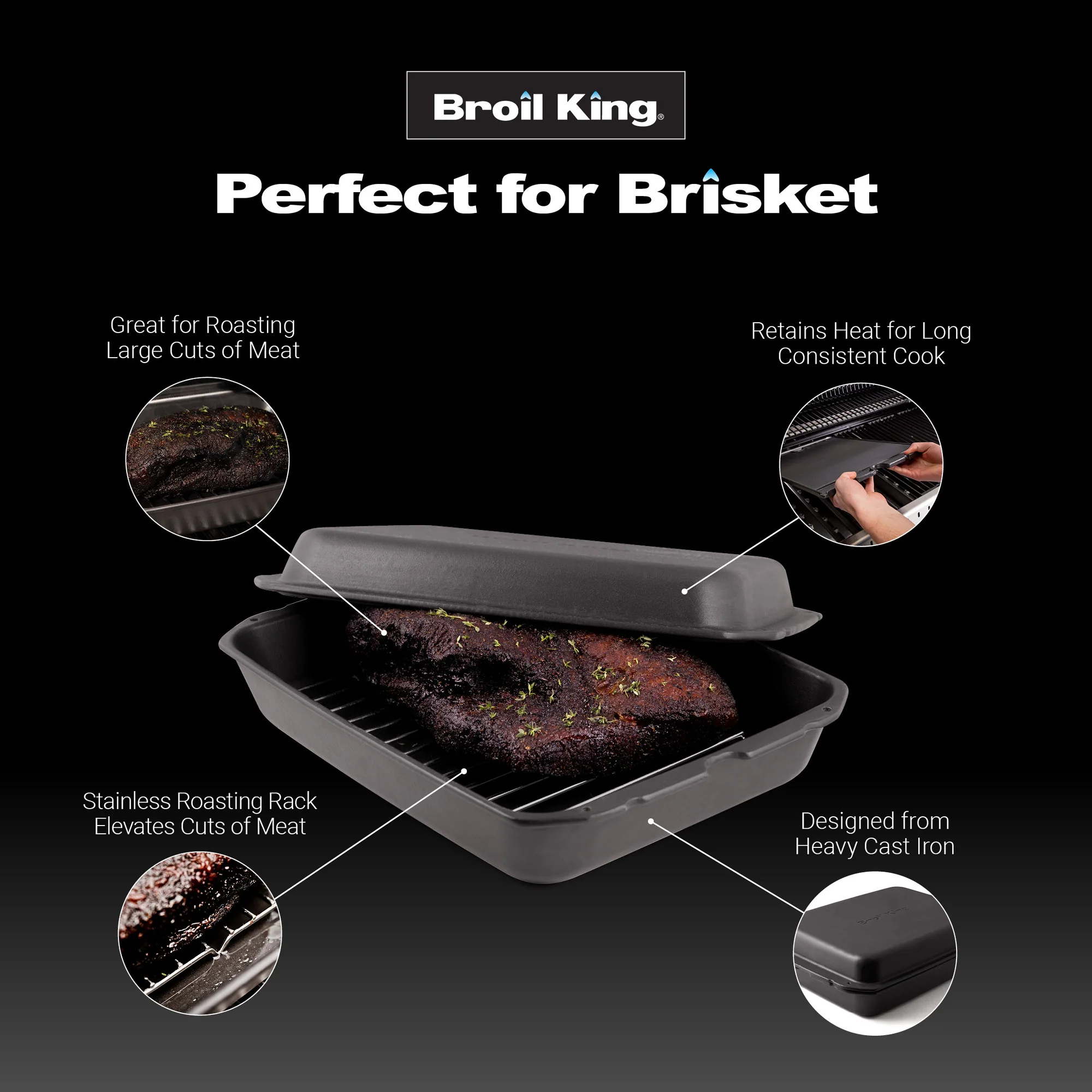 Cast Iron Multi Roaster - Image 3