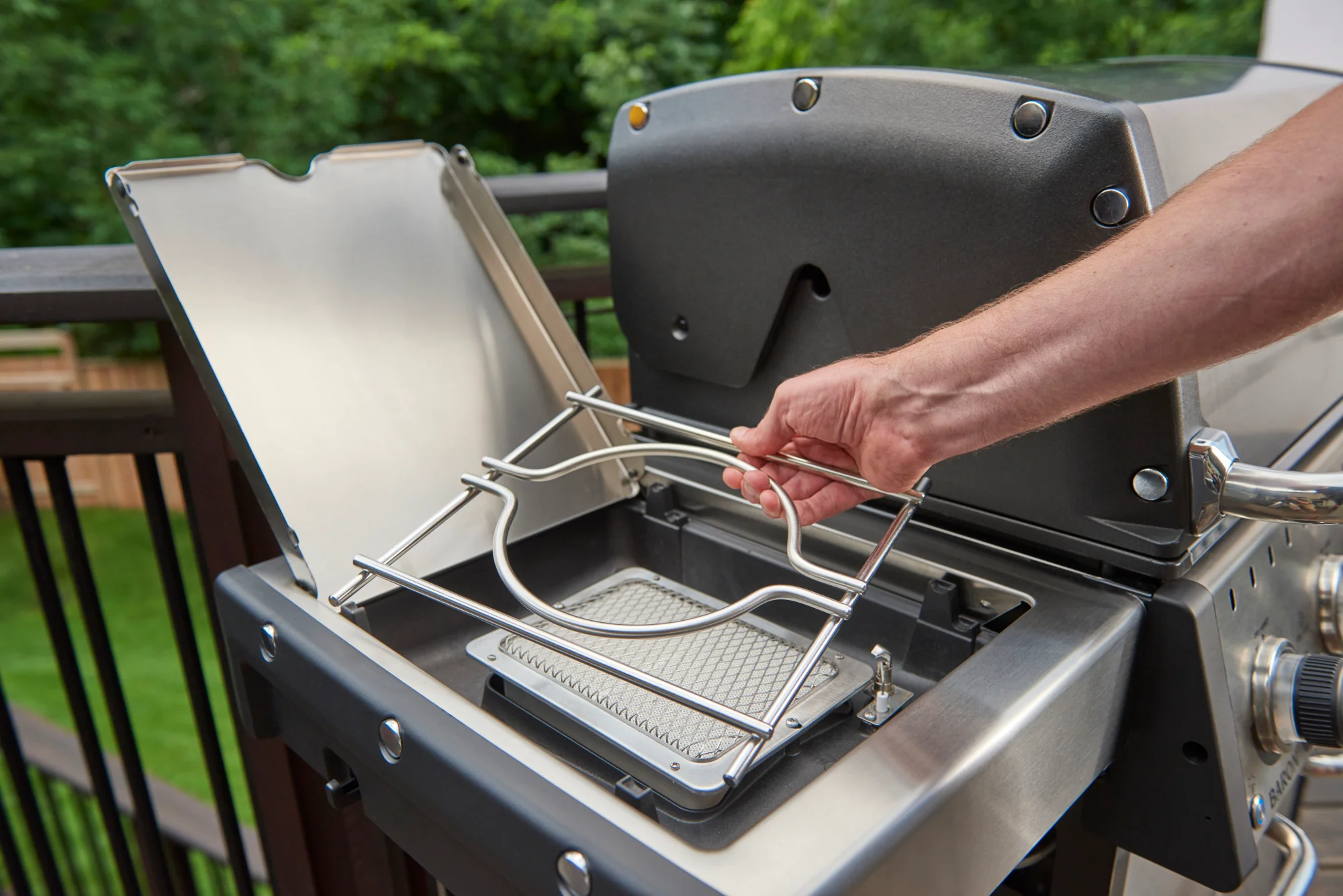 Stainless Steel Side Burner Wok Ring - Image 2